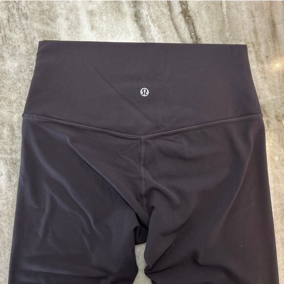 Lululemon Wunder Under Hi-Rise Crop, Dark Gray, Size 10 (Measured), 21” Inseam - Picture 4 of 5